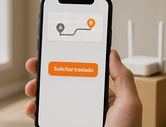 Solicita un traslado o cambio de domicilio